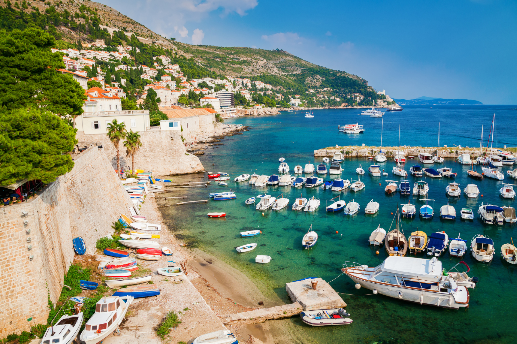 Strand von Dubrovnik